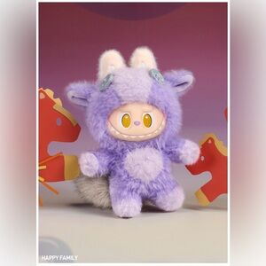POP MART - Have A Good Run Series - Plush Pendant Labubu (Happy Family)